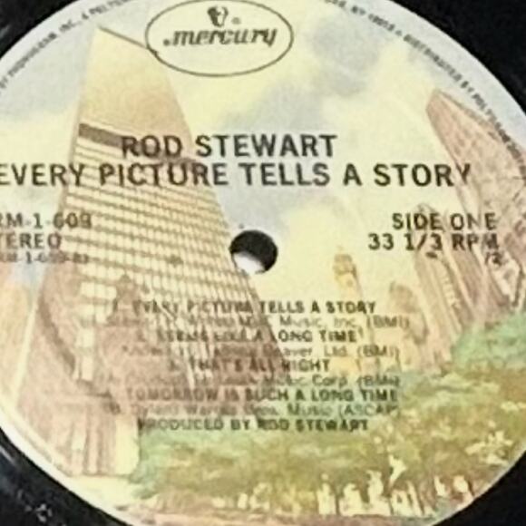 Rod Stewart Vinyl Record - Picture 3 of 4